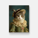 The Proper Lady Custom Pet Portrait