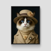 "High-class Lady" Custom Portrait for Pet