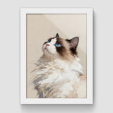 Hand-drawn style pet portraits