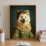 The Proper Lady Custom Pet Portrait