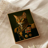 General's Custom Pet Portrait Painting