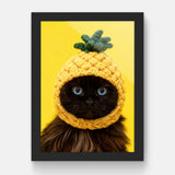 Pineapple Hat Pet Art Photos