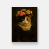 Flower hat Custom Pet Portrait