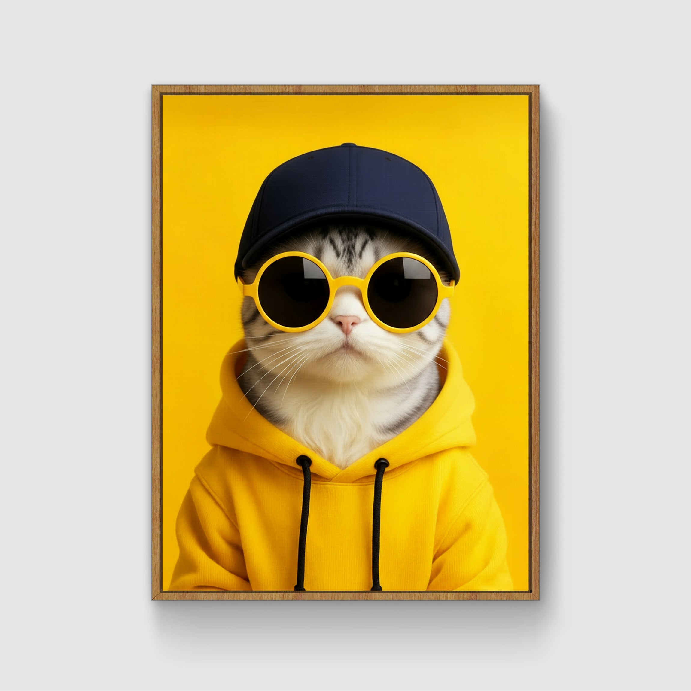 Trendy Sweatshirt Custom Pet Portrait