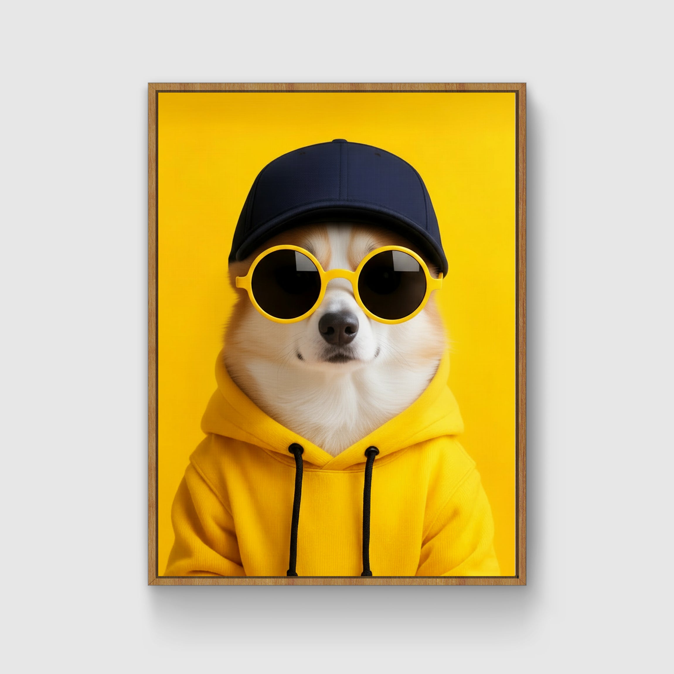 Trendy Sweatshirt Custom Pet Portrait