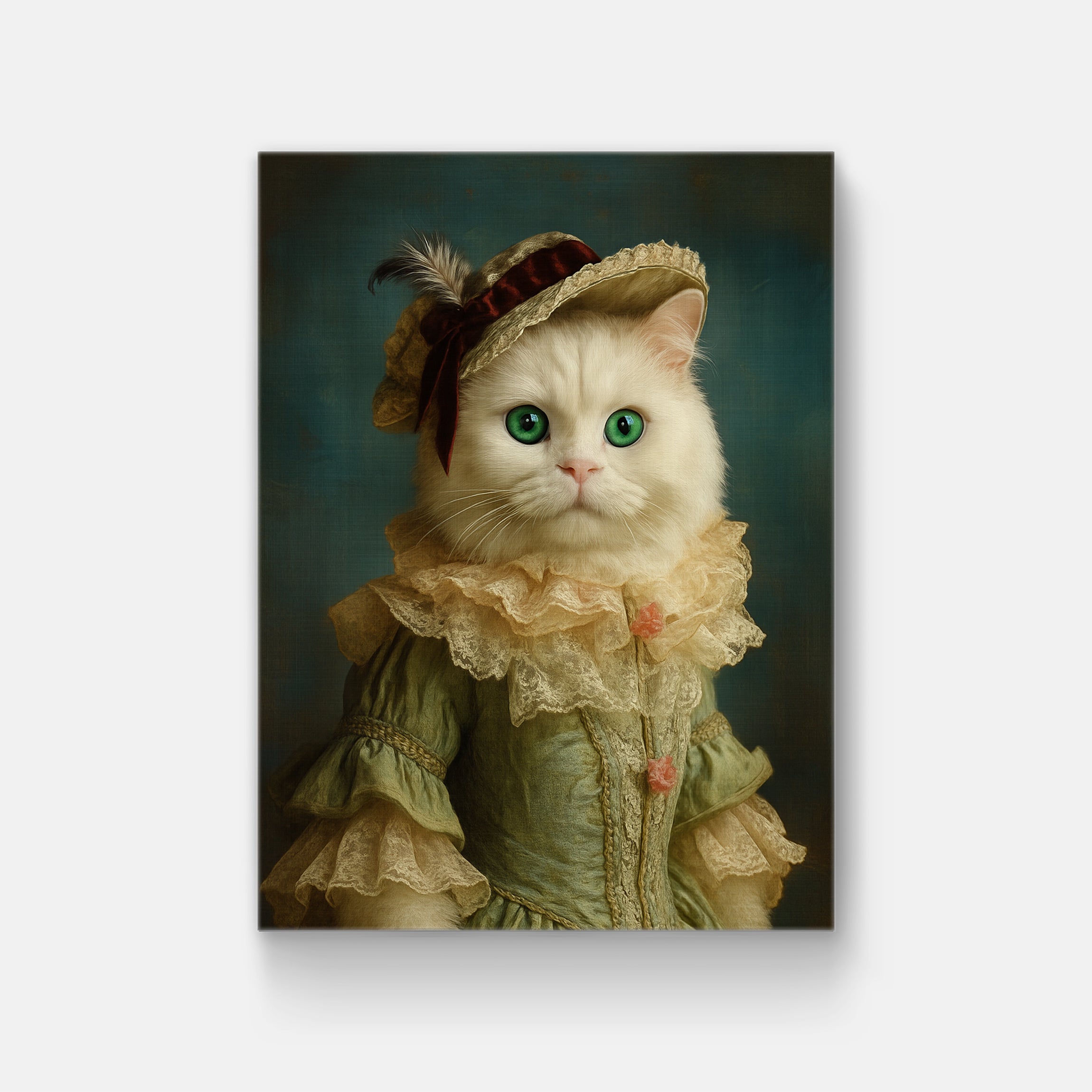 The Proper Lady Custom Pet Portrait