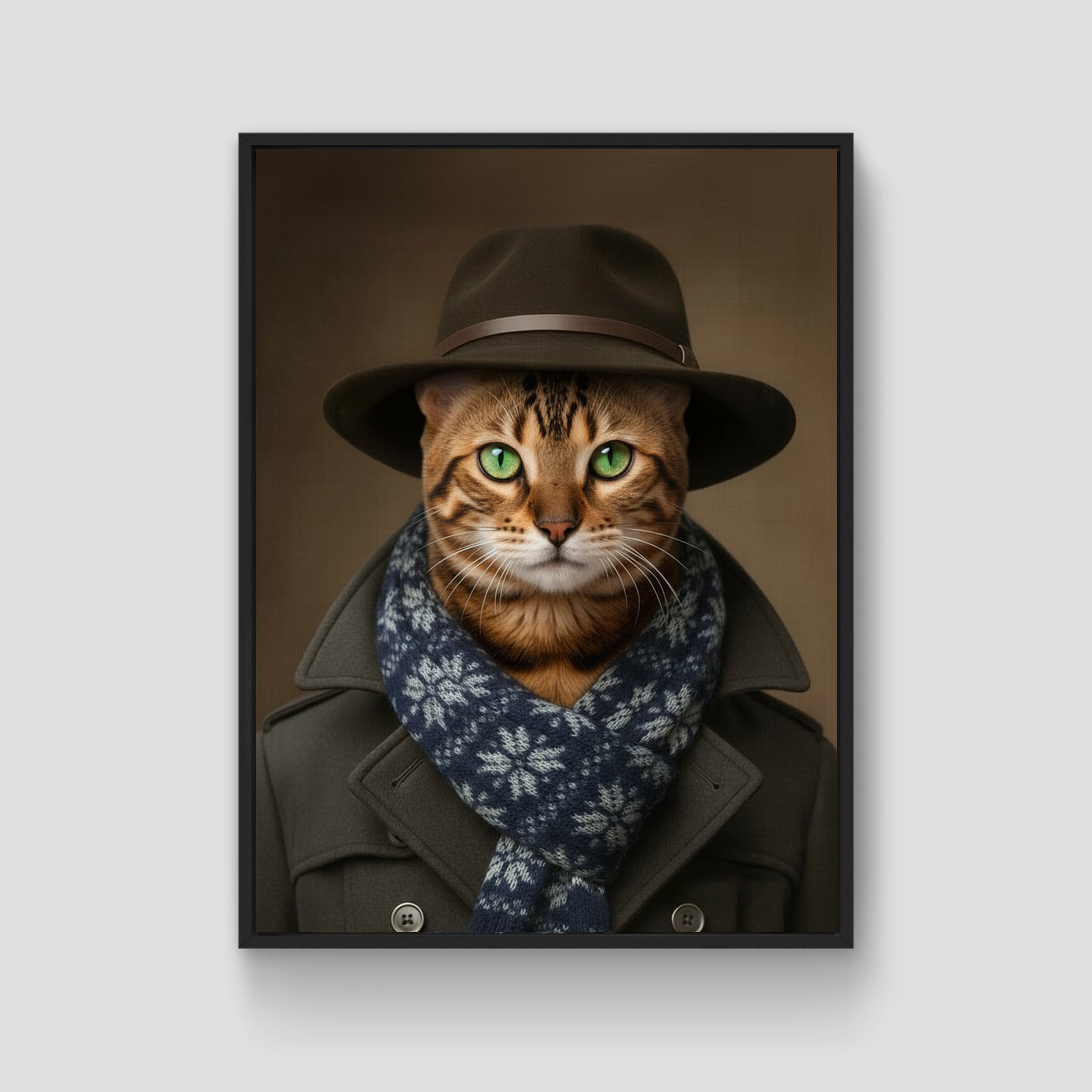 "Winter" Custom Pet Portrait