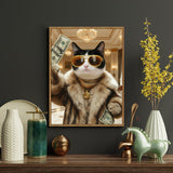 "Super Rich" Customized Pet Portrait