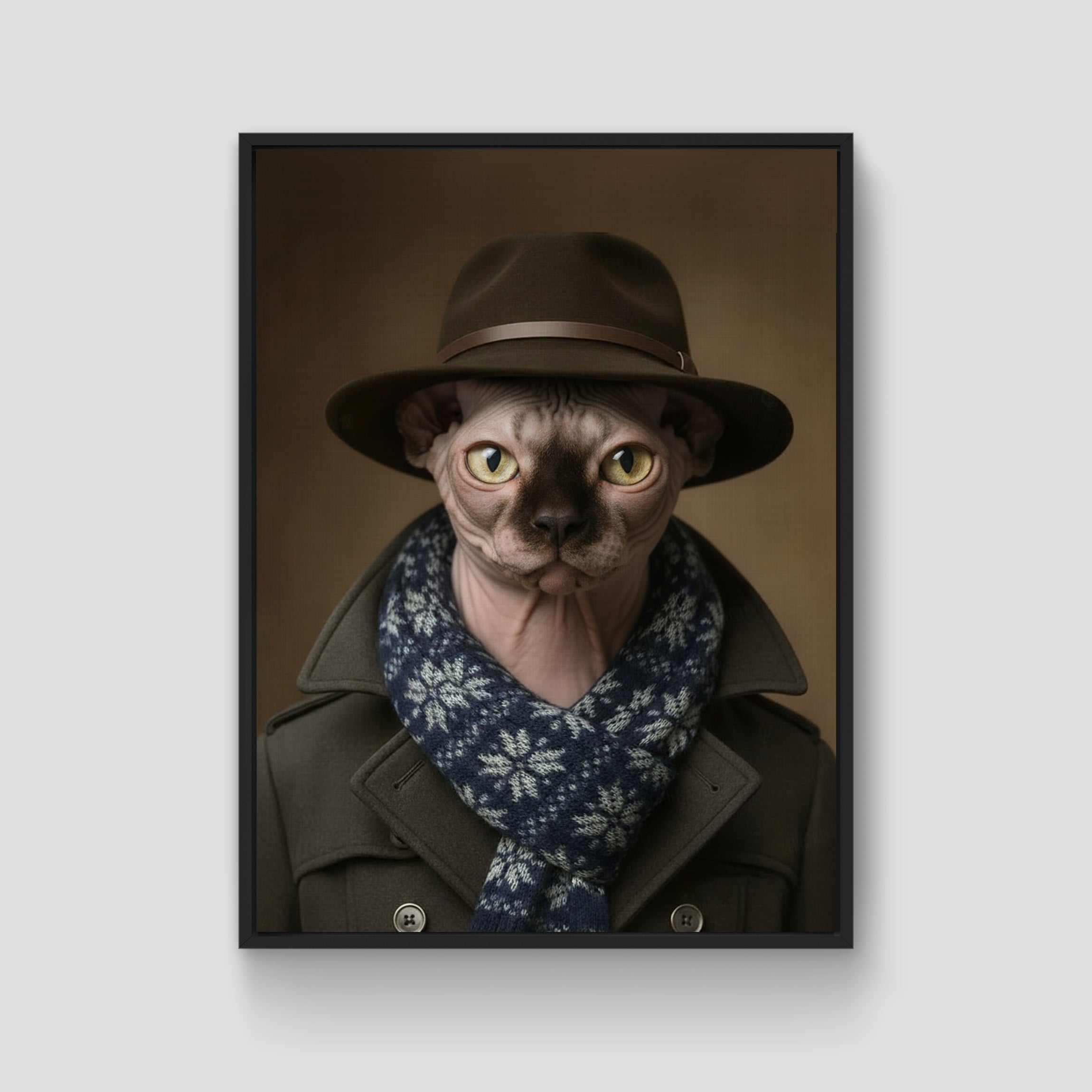 "Winter" Custom Pet Portrait