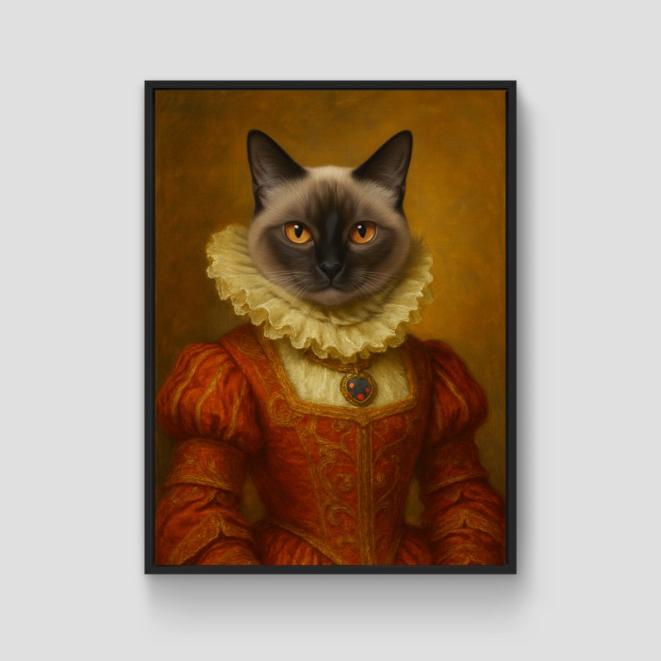 "Graceful Lady" Custom Pet Portrait