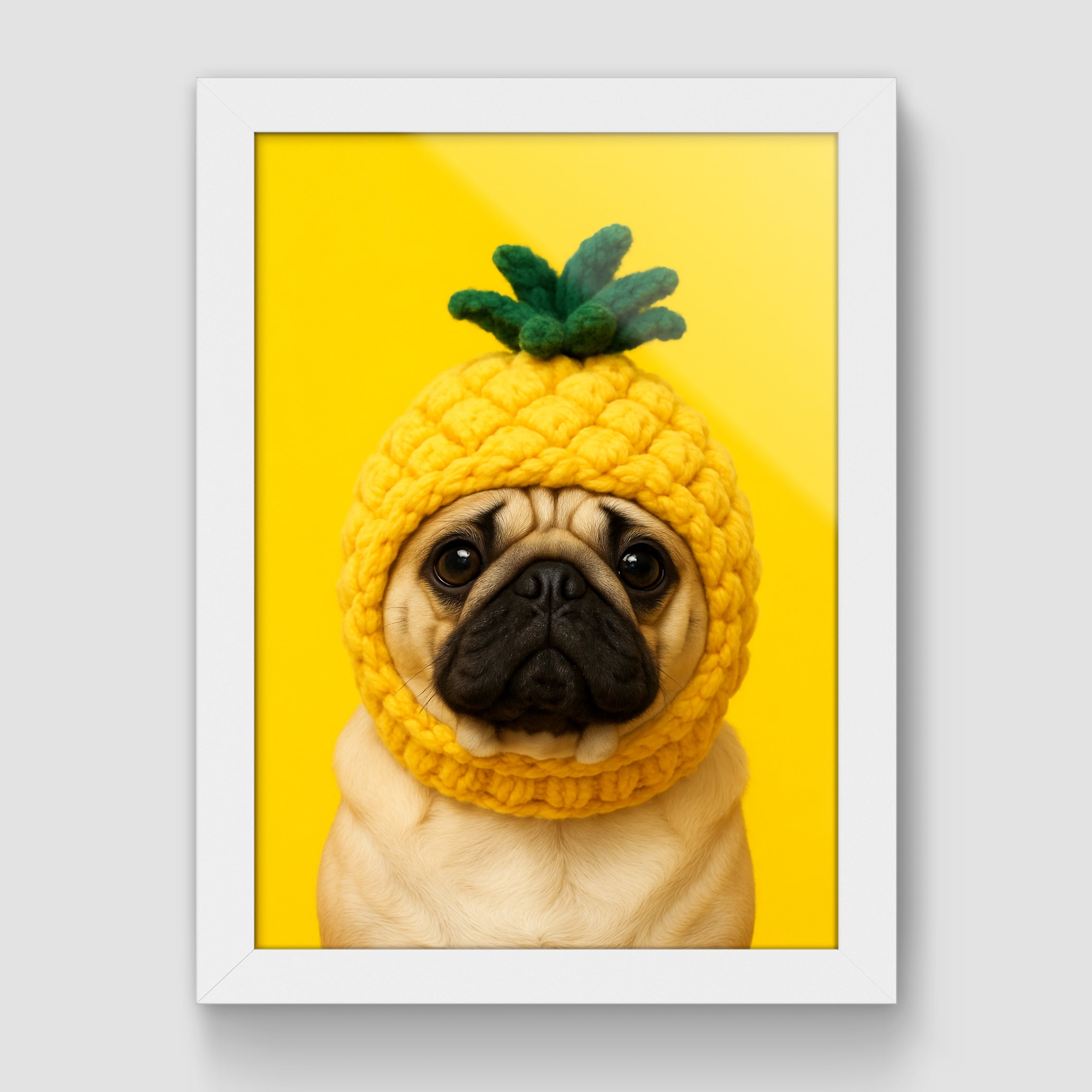 Pineapple Hat Pet Art Photos