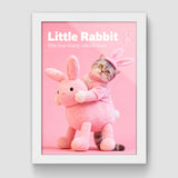 Pink rabbit