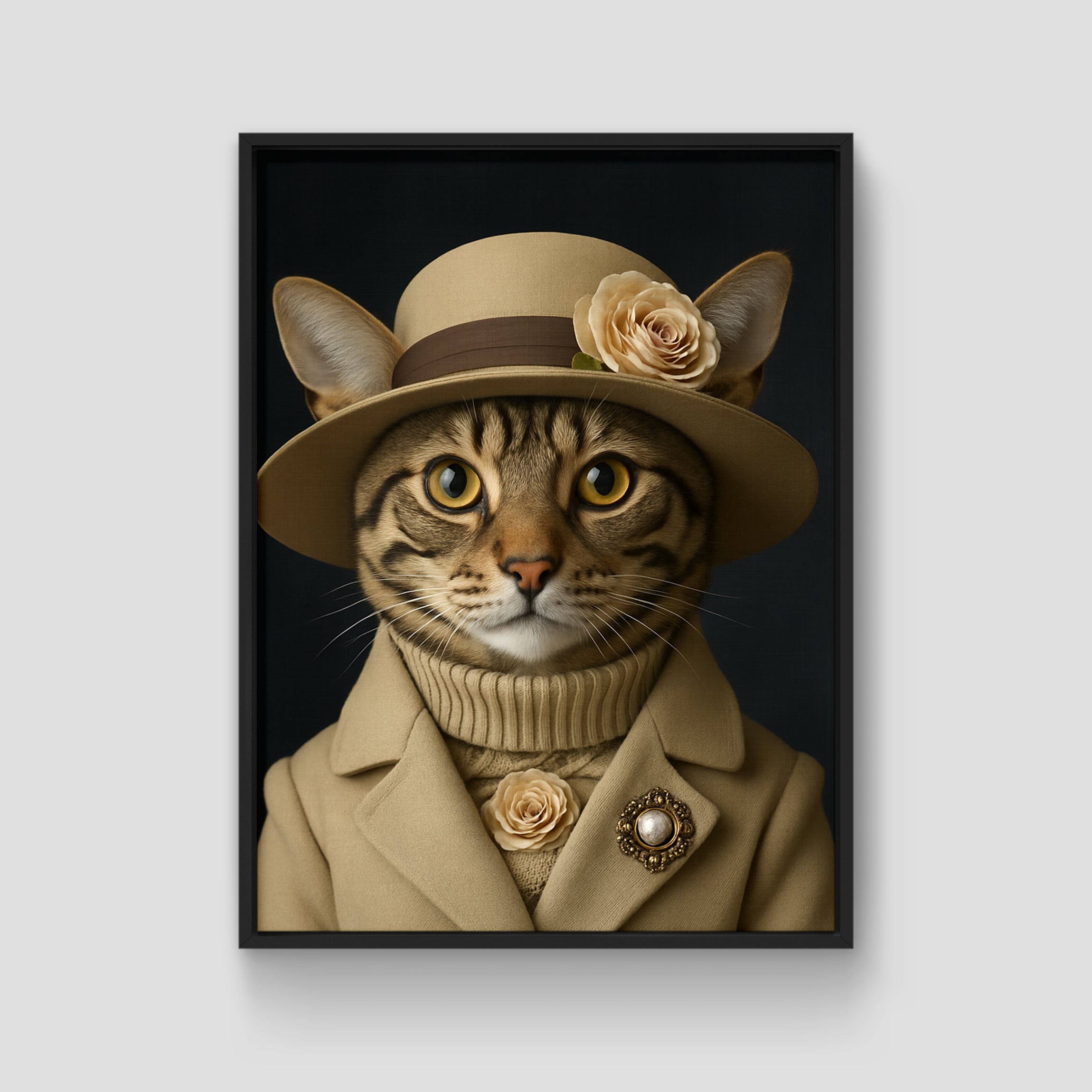 "High-class Lady" Custom Portrait for Pet