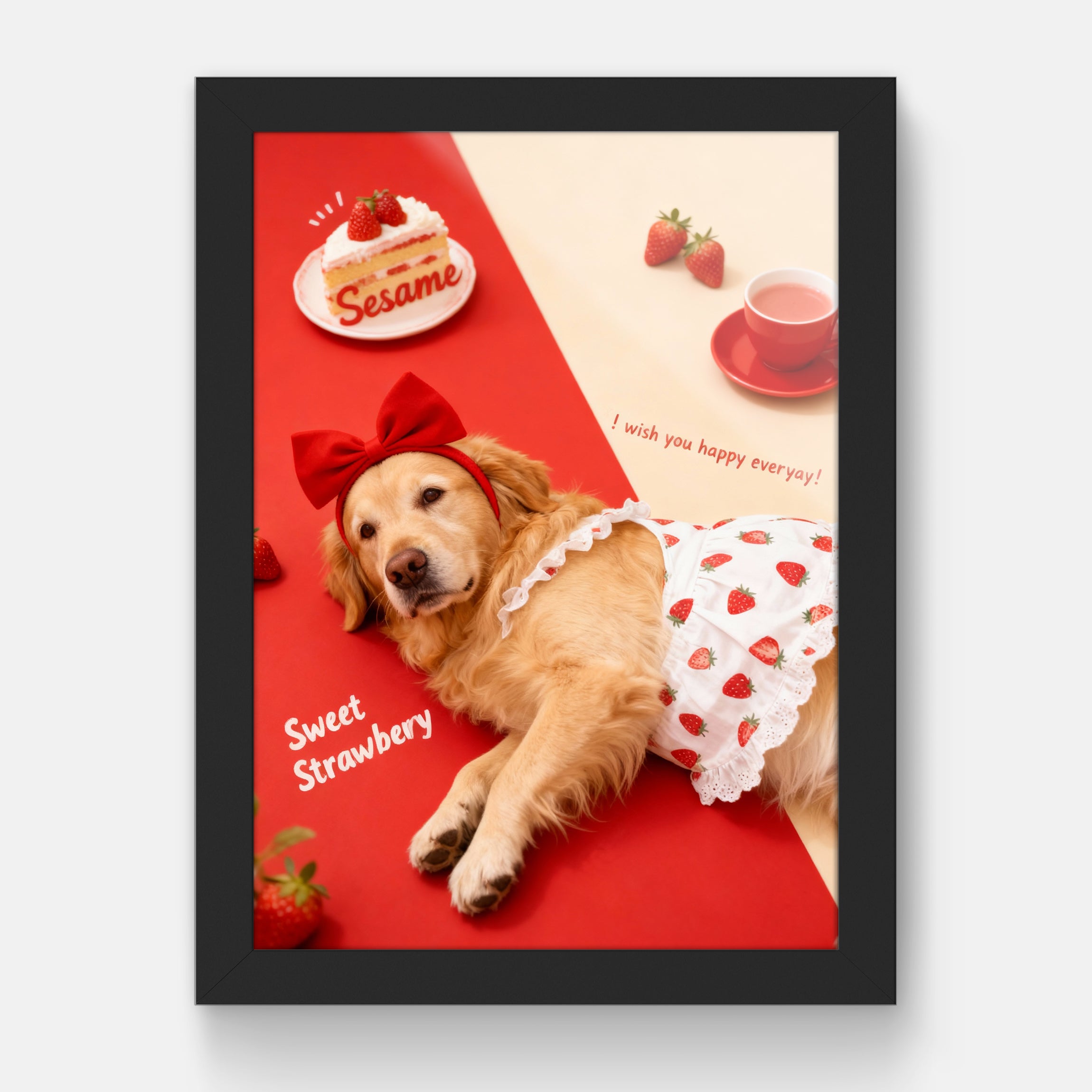 Strawberry Cake Dessert