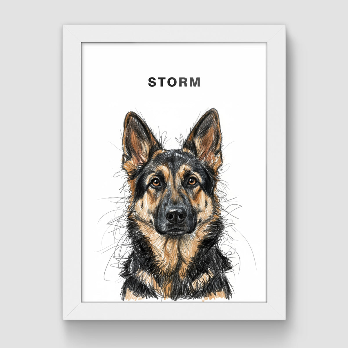 White Frame